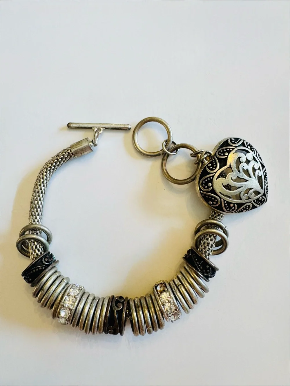 Vintage Brighton Reno Heart Bracelet